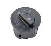 Headlight Switch Compatible With Skoda For Octavia 1Z3 1Z5 2004 2005 2006 2007 2008 2009 2010 2011 2012 2013 OEM:1Z0941431 Power Headlight Control Switch Button