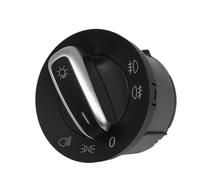 Headlight Switch Compatible With VW For Passat For Variant For 3C5 2007 2008 2009 2010 Chrome Car Headlight Switch OEM:5ND941431A