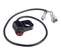 Headlight Switch For Surron for Light Bee for X for ultra Bee for e-ride Rawrr for mantis for talaria for sting for mx3 Waterproof Aluminum Blue LED Ring Handlebar Control Black
