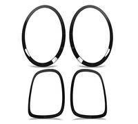 Headlight Taillight Surround Cover Trims, Glossy Black Headlight Cover Trims for F55 F56 F57 One S JCW 2014 up