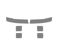 Headlight Tint Film for Chery Jaecoo J7 2023-2024, Car Headlight Protective Film Smoked Black Transparent TPU Sticker(Smoked Black)