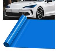 Headlight Tint - High Transparency Self Adhesive Headlight Tint Film & Tail Light Tint, Waterproof Scratch Resistant Protective Film for Cars/Suvs/Trucks (Blue)