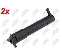 Headlight Washer Fluid Jet 2x NTY Fits PORSCHE Cayenne 955 06-10 95562818010