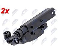 Headlight Washer Fluid Jet 2x NTY Fits VW Phaeton 02-16 3D0955978B