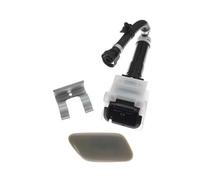 Headlight Washer Nozzle Cap Compatible With Infiniti For EX37 EX35 J50 2007-2013 Bumper Headlight Washer Spray Nozzle Cover Headlamp Spray Jet Cap 286411BF0A 28658-1BF6A