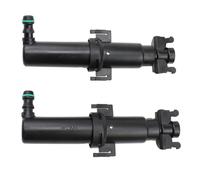 Headlight Water Sprayer Compatible With VW For Tiguan 2007-2015 2Pcs Headlight Water Spray Nozzle Washer Left Right 5ND955979 5ND955978