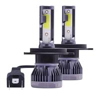 Headlights 2pcs Mini H7 H4 Led Bulb Car Headlight H11 H1 H8 H3 H9 9005 Hb3 9006 Hb4 Auto Headlamp Leds Cold White Yellow 3000k 8000k, 9005/HB3, Hi white Lo gold