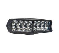 Headlights 8/12/16 LED Motorcycle Headlight Driving Lights Waterproof Auxiliary Headlight Scooter External Spotlight Motorcycle Headlights(16 LED)