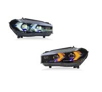 Headlights Assembly For BMW For X5 For X6 F15 F16 2014-2018 Car LED Headlight Light Assemblies Auto Fog DRL Brake Turn Signal Lamp Plug And Play Car Headlight(OE xenon,US)