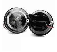 Headlights Assembly For Hummer H2 2003 2004 2005 2006 2007 2008 2009 Car Front Passing Fog Lamp DRL Halo Ring Angel Eyes Led Fog Light Front Light Assembly(Chrome)