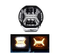 Headlights Car Led Work Light Bar 4 Inch 12v Amber DRL Driving Light Spotlight For Jeep Offroad Boat Tractor Truck 4x4 SUV ATV Headlight(Amber DRL 1 Piece)