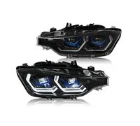 Headlights Compatible For BMW F30 F31 3-Series 2013-2018 LED A Pair Of HeadLamps Auto Accessories Start-Up Animation(L-ED)