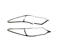 Headlights Frame Cover For Kia For Sportage KX5 2016 2017 2018 4Pcs Car ABS Chrome Tail Light Trim Frame Headlight Frame