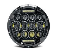 Headlights Head Lamp Assembly For Jeep For Wrangler JK TJ LJ 1997-2014 2015 7 Inch LED Headlight 140W Multi-function 7" Round LED Headlight With Hi/Lo Beam DRL