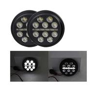 Headlights Head Lamp Assembly For Jeep For Wrangler TJ LJ JK CJ-7 CJ-8 1976-2016 7 Inch 5.75 Inch 4.5 Inch Round LED Headlight High Low Beam Light With DRL Headlamp Motorcycle(2 pcs 4.5 inch)
