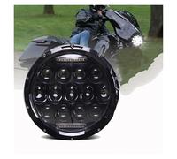 Headlights Head Lamp Assembly For Road Star For V-Star 650 1100 1998-2013 1 Piece 7 Inch LED Headlight 140W Multi-function 7" Round LED Headlight With Hi/Lo Beam DRL