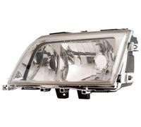 Headlights Lamp Part LHD Clear Chrome Pair For Mercedes W202 06/93-6/00