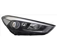 TYC Headlights 20-15397-16-2 Right H7/H7, LED for right-hand traffic