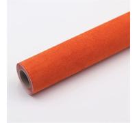 Headliner Fabric, Van Carpet Lining Multiple Suede Self Adhesive Leather Repairs For Car Interior Fabric Velvet DIY Sticker Leathercraft Repair Sofa Renovation(Orange,40x300cm)