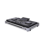 Headliner Low Profile Flight Case with Wheels Compatible with AlphaTheta XDJ-AZ All-in-One DJ System; Compact, Custom Fit DJ Controller Case, Rugged Design - Ideal for DJs On the Road