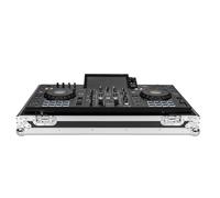 Headliner Low Profile Flight Case with Wheels, Compatible with Pioneer DJ XDJ-RX3, Black (HL10006)