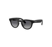 Ray - Ban Unisex Ray - Ban Meta RW4013 Headliner 601ST3 - GEN 2 Sunglasses Injected Black Grey Pantos Polarized Shaded