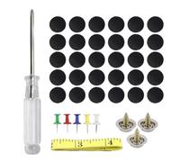 Headliner Repair Pins, 30 Piece Upholstery Clips with Twist Design