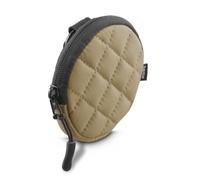 Headph. Bag for In-Ear and Accessories, Snap Hook, Round, Organiser, beige
