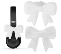 Headphone Accessories 3D Silicone Bow Shape Attachment