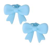 Headphone Accessories Cute, 3D Silicone Attachment in the Shape of a Bow for Cosplay, Two Pieces Cute Earphone Decorations, for Work Work, Travel, Commute, Party, Stream