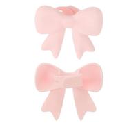 Headphone Accessories Cute - 3D Silicone Bow Decor, 2 Pieces Headset Attachment for Women Party Streaming Studying Work Travel Commuting Aesthetic Style Lightweight Reusable Clip On Accent