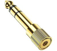 Headphone Adapter Jack 6.35mm Male 1/4 inch to 3.5mm Female 1/8 inch Audio Stereo Adapter, Headphone Audio Jack Plug Adaptor Converter for Digital Piano, Keyboard, etc