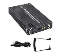 Headphone Amplifier, 16-600Ω HiFi Earphone Amplifiers, Gain Switch Bass Volume Adjust for Phone, MP3, MP4