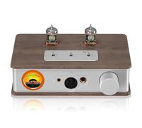 Headphone Amplifier, Hi-Fi Preamplifier with XLR, 4.4mm, 6.35mm, 3.5mm Ports, 2000mW Output for 16-600Ω Headphones and Home Speakers