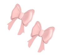 Headphone Bow Accessories - 8.6x7.7x2.1cm Clip On Elastic Decorative Covers, Cute Audio Headset Ornament Set | Stylish Fashion Earphone Accent for gamng Work School Video Commuting Women Girls Teens