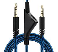 Headphone Cable Cord With Inline Volume Control For A10 A40 Gaming Headset 3.5mm To 3.5mm Cord Cable 200cm Extension