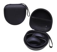Headphone Case Compatible with Beats, Skullcandy, Soundcore Q20/Q20i/Q30, JBL, KVIDIO, JLab, TOZO, Bose QC, QearFun, BERIBES, Picun Foldable Headphones, Black