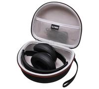 Headphone Case Compatible with Beats Studio Pro/Solo 4 / Studio 3 / Solo 3 / Picun B8 / BERIBES/JLab JBuds Lux ANC Wireless Bluetooth Noise Cancelling Headphones, Black+Gray(Case Only)