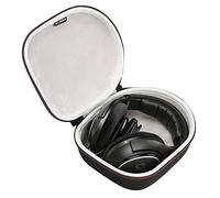 Headphone Case Compatible with Sennheiser Consumer Audio HD 560 S / 599 SE / 280 Pro / 599/600 / 660S2 / 620S / 569 Over-The-Ear Audiophile Headphones, Black+Gray