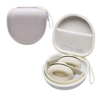 Headphone Case Compatible with Skullcandy, Beats, Soundcore Q20/Q20i/Q30, JBL, KVIDIO, JLab, TOZO, Bose QC, QearFun, BERIBES, Picun Foldable Headphones, Cream