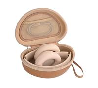 Headphone Case for Beats Solo 4/3/2, Studio 3/ Pro, BERIBES/KVIDIO/TOZO | for SKULLCANDY / PICUN, Hard Shell EVA Travel Carrying Over-Ear Headphone Case, Mesh Bag for Cable, Handle Strap, Khaki