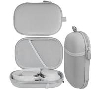 Headphone Case for Bose QuietComfort QC45II/QC45/QC35II/QC35/QC25/QC15/Ultra, Eva Hard Shell Protective Case Travel Carry Case, Gaming Headset Accessories (Grey)