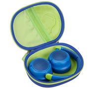 Headphone Case for JBL JR 460 NC/Junior 470NC/ JR 470 NC/Tune 670NC Kids Headphone (Box Only) (Blue-Green)