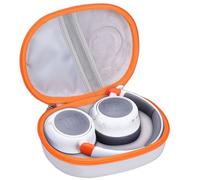 Headphone Case for JBL Junior 470NC/ JR 470 NC/JR 460 NC/Junior 320BT Kids Headphone (Box Only) (Grey-Orange)
