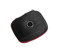 Headphone Case for KZ ZS10 Pro ZSN ED9 - Hard Shell Carry Box with Zipper - Dustproof Organizer for Earbuds Cables IEM - Portable Tech Pouch 9.5x8x4cm(black)