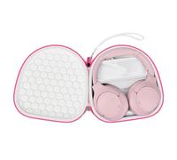 Headphone Case for Sony WH-CH720N WH-CH520 WH-1000XM4 for Soundcore Q20i Q20 Q30 for JBL Tune 720BT 510BT Noise Canceling Headphones, Wireless Headset Travel Bag (Box Only) (Bright Pink)