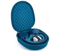Headphone Case for Sony WH-CH720N WH-CH720NB, Hard Portable Over Ear Headphone Carrying Case, Wireless Headphone Storage Protective Case for Travel Home (Blue-Pattern)