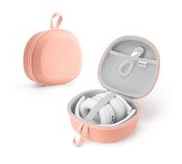 Headphone Case Hard Shell for Soundcore Anker Q20 Q20i Q30/ KVIDIO/Beats/Bose/Uliptz/JBL Tune 760 NC/720BT Foldable Over-Ear Headphones Portable Travel Organizer Bag (Orange)