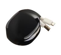 Headphone Cord Winger - Automatic Cable Retractor | Lightweight Portable Digital Wire Storage, Compact Rolling Device for Headphones and USB Cable