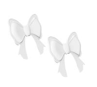 Headphone Decoration, Clamp-On Elastic,Silicone Bow Headphone Decoration - for Women Girls Teens College Students Working Video Watching Commuting